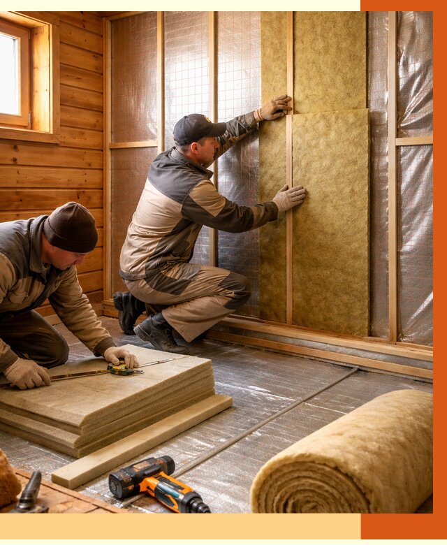 Утепление бани изнутри в Богородицке под ключ от 4488 руб./м² | ТепломастерБгд