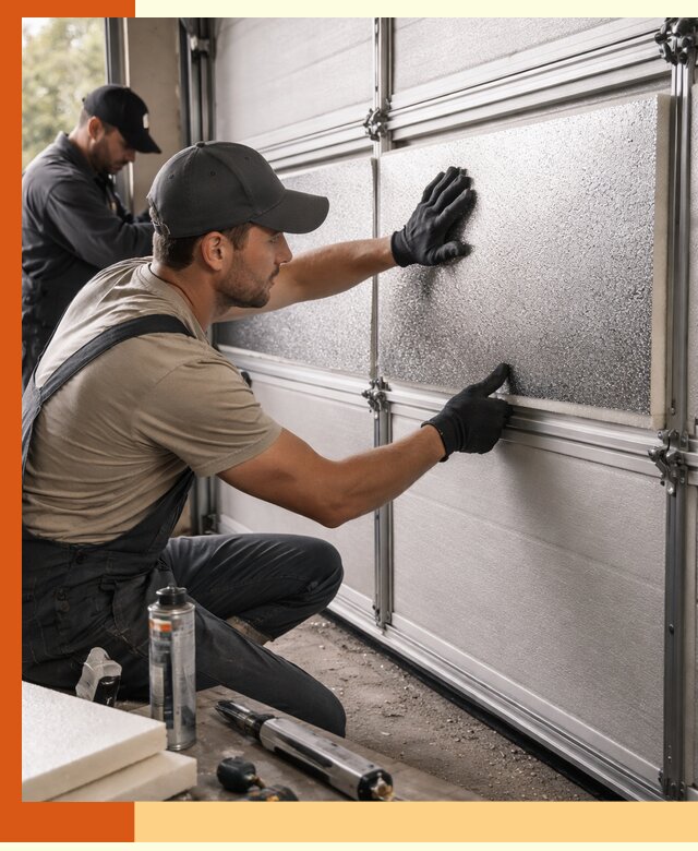 Утепление гаражных ворот в Богородицке качественно и надежно