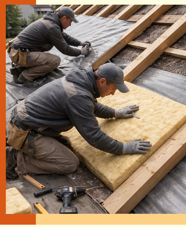 Профессиональное утепление крыши в Богородицке качественно и надежно