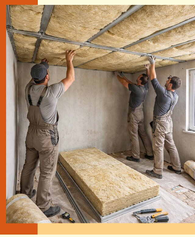 Утепление потолка в Богородицке — тепло и без сквозняков