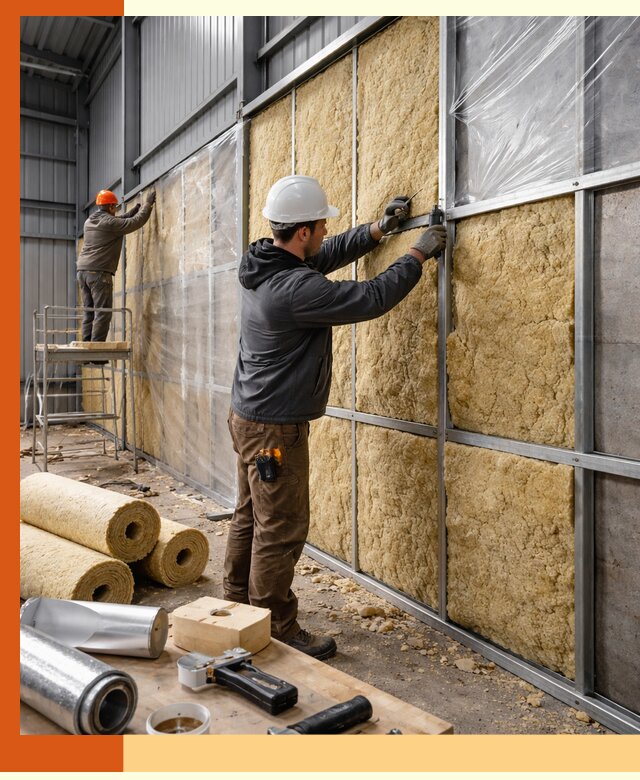 Утепление ангара в Богородицке — профессиональная теплоизоляция помещений