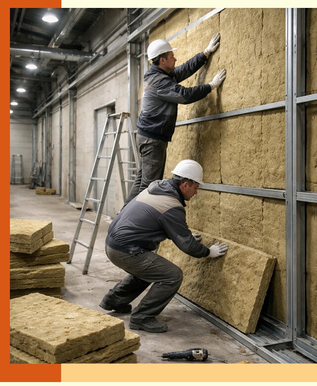 Утепление цеха под ключ в Богородицке с гарантией качества