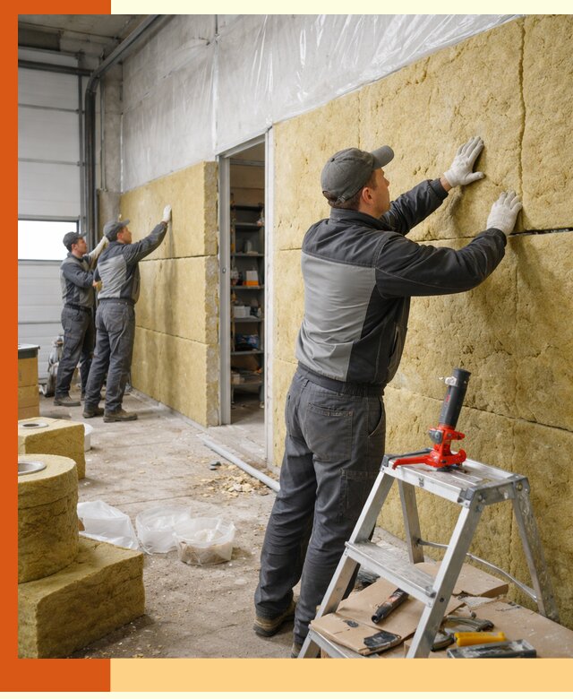 Утепление автосервиса и мастерских в Богородицке качественно и надёжно