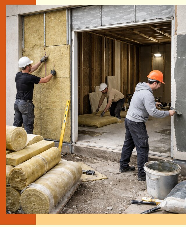 Утепление торгового павильона в Богородицке — качественно и энергоэффективно