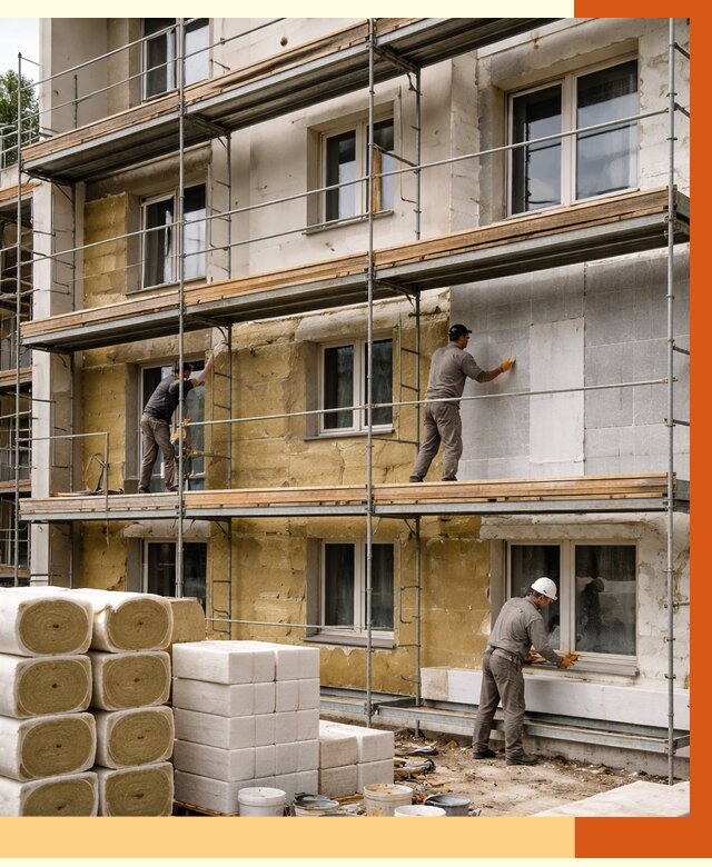 Утепление гостиницы в Богородицке от 7694 руб./м2 — комплексно, ППУ, под ключ | ТепломастерБгд