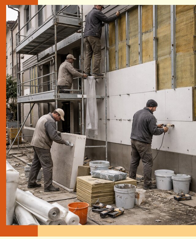 Утепление гостиницы под ключ в Богородицке с гарантией качества