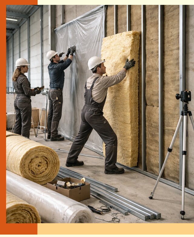 Утепление складского терминала в Богородицке профессионально и надёжно