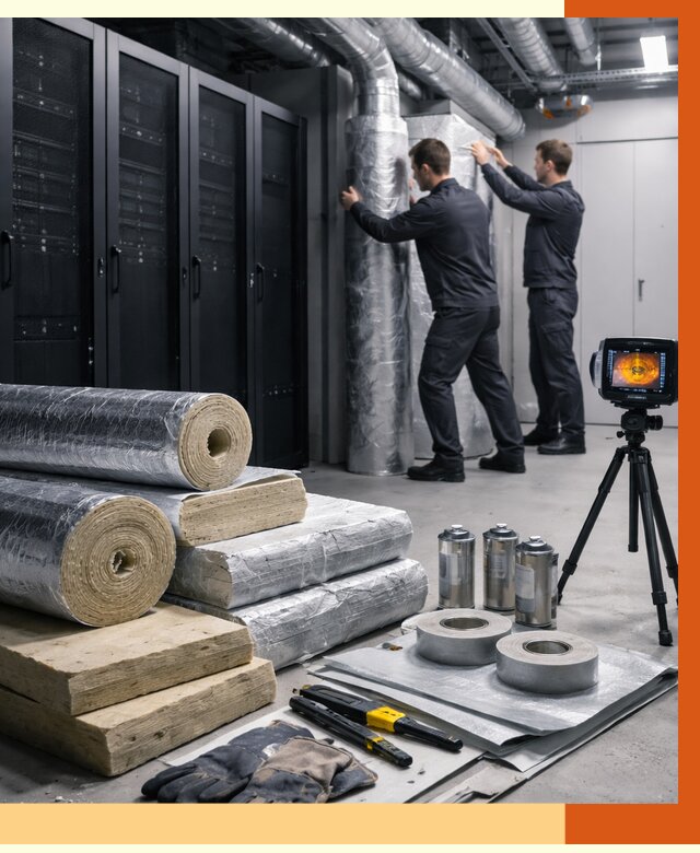 Утепление серверной в Богородицке от 9083 руб./м² — комплексно под ключ | ТепломастерБгд