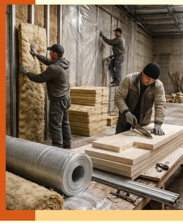 Утепление торгового склада в Богородицке с энергоэффективными решениями