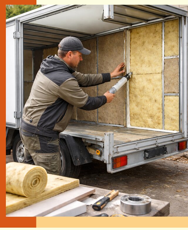 Профессиональное утепление прицепа в Богородицке для любых условий