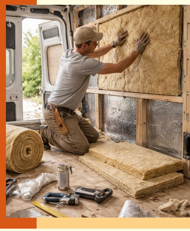 Утепление кемпера под ключ в Богородицке с гарантией качества