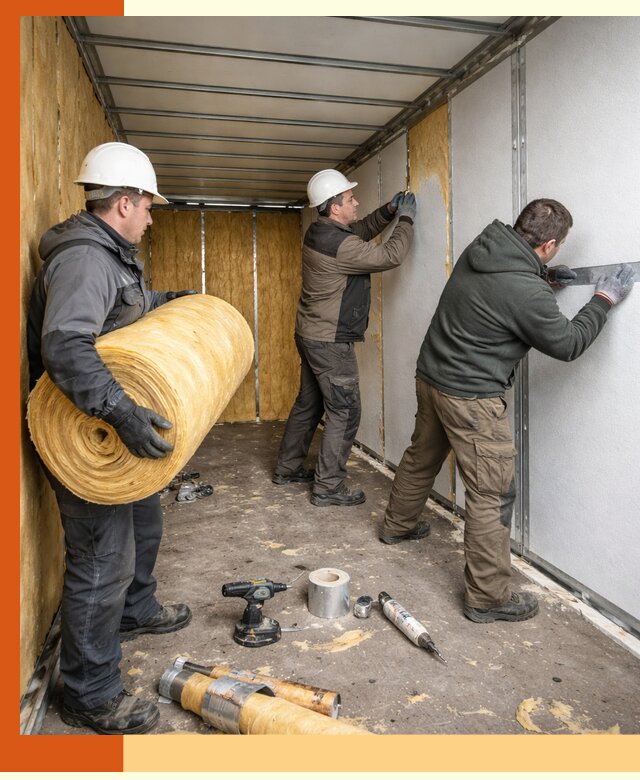 Утепление рефрижераторного контейнера в Богородицке профессионально и надежно