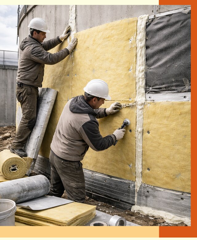 Утепление резервуара в Богородицке от 29387 руб/м2 — монтаж ППУ и комплекс под ключ | ТепломастерБгд