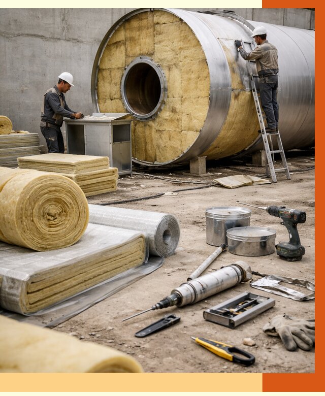 Утепление резервуара с топливом в Богородицке от 29387 руб. под ключ | ТепломастерБгд