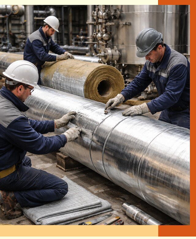 Утепление технологического оборудования в Богородицке от 4488 руб. за м2 | ТепломастерБгд