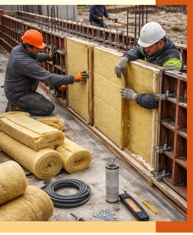 Теплоизоляция опалубки в Богородицке от 7694 руб. за м2 — услуги и монтаж | ТепломастерБгд