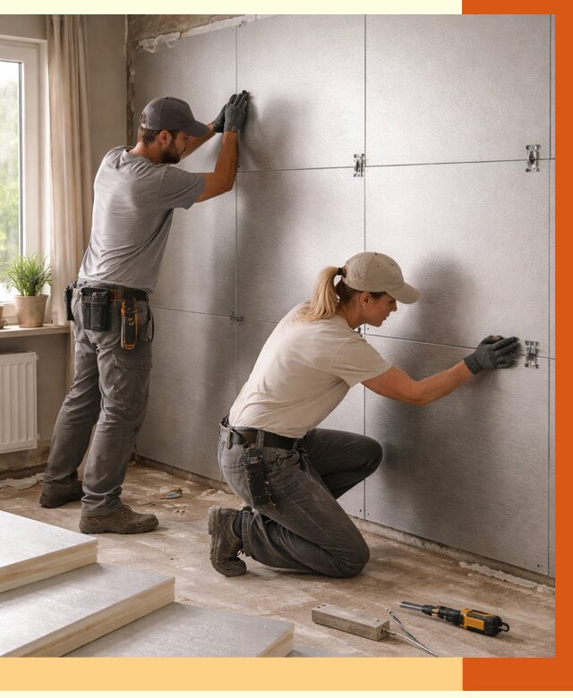 Утепление PIR панелями в Богородицке от 4488 руб. под ключ | ТепломастерБгд