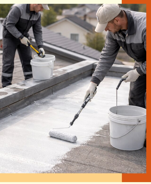 Утепление кровли жидкой теплоизоляцией в Богородицке от 2297 руб./м2 | ТепломастерБгд