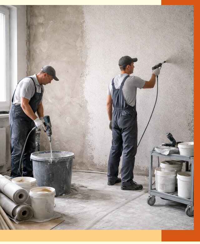 Утепление стен жидкой теплоизоляцией в Богородицке от 4488 руб/м² | ТепломастерБгд