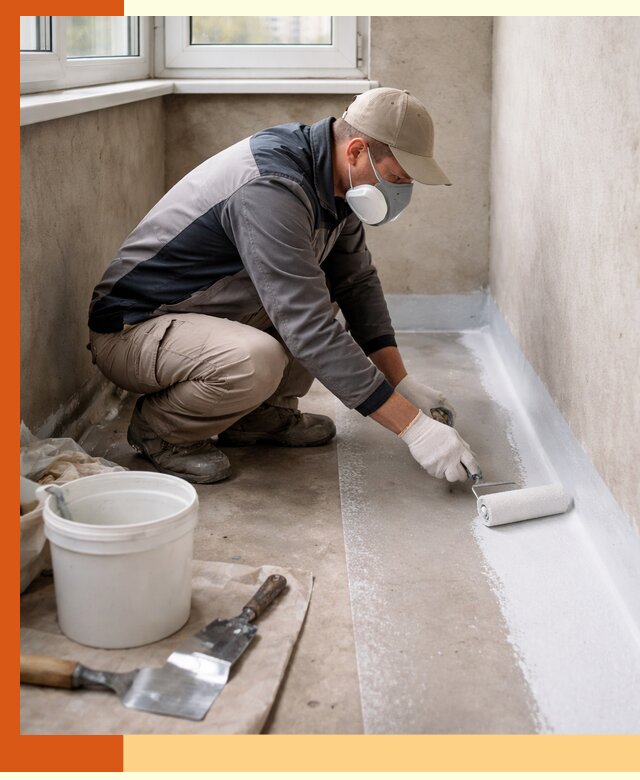 Утепление балкона жидкой теплоизоляцией в Богородицке