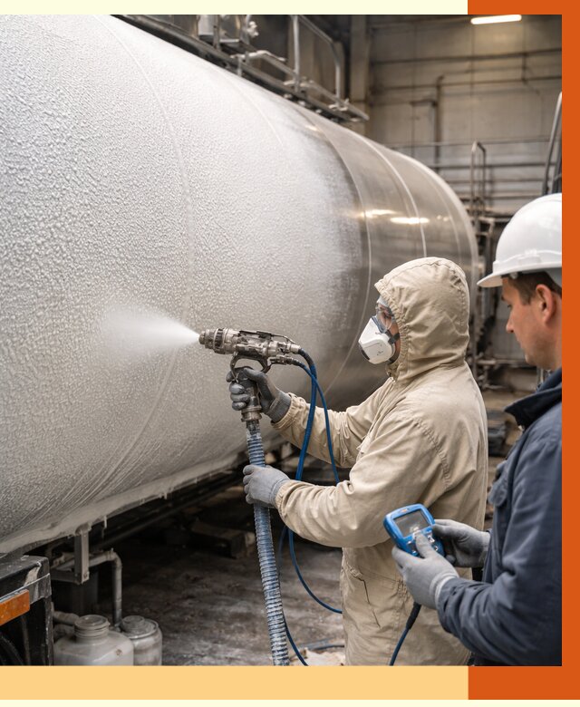 Утепление автоцистерны жидкой теплоизоляцией в Богородицке от 15495 руб. под ключ | ТепломастерБгд