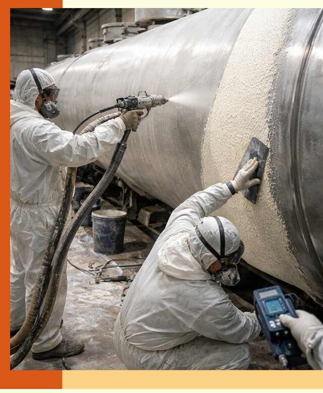 Утепление автоцистерн жидкой теплоизоляцией в Богородицке