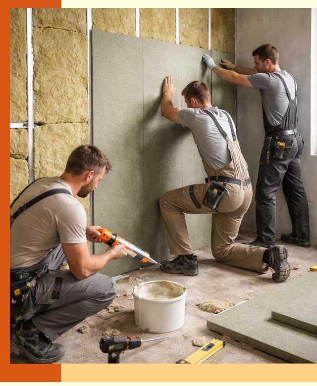 Профессиональная шумоизоляция стен в Богородицке для квартир и домов