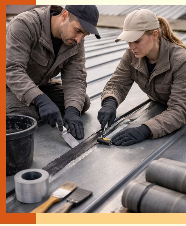 Гидроизоляция фальцевой кровли в Богородицке качественно и надежно