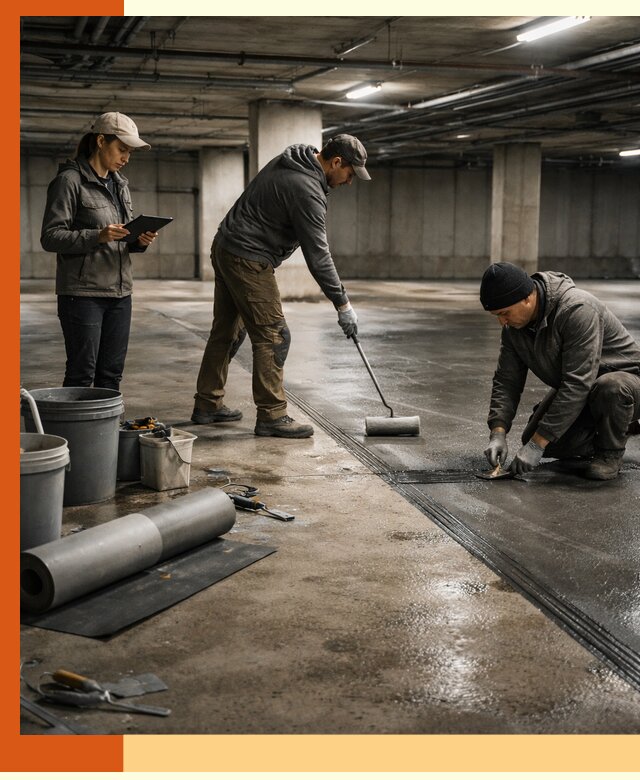 Гидроизоляция паркинга в Богородицке: качественная защита зданий