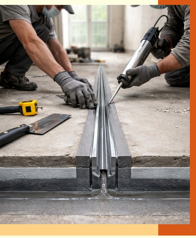 Гидроизоляция деформационного шва в Богородицке от 8015 руб. под ключ | ТепломастерБгд