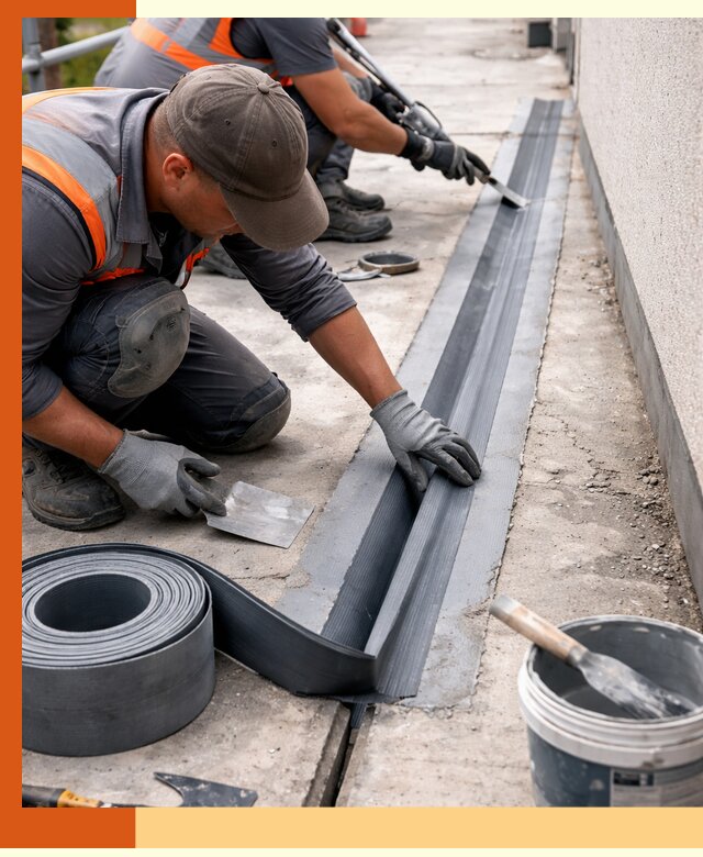 Гидроизоляция деформационного шва в Богородицке профессионально и надежно