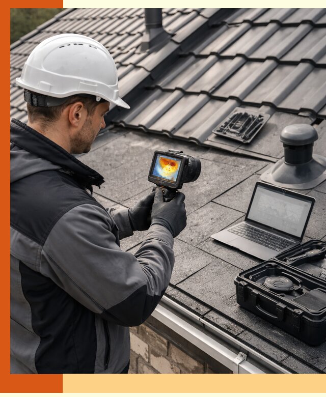 Тепловизионное обследование кровли в Богородицке для выявления дефектов