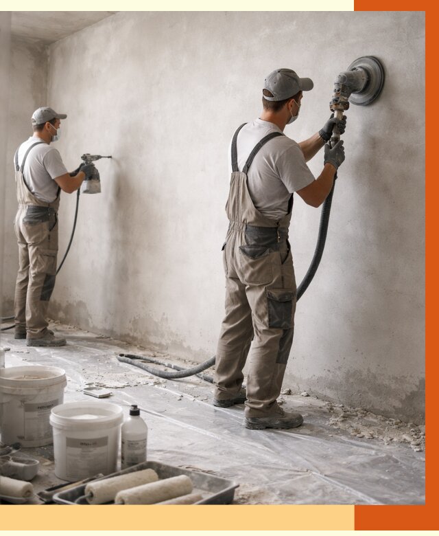 Подготовка поверхности под напыление в Богородицке от 1282 руб. — ТепломастерБгд