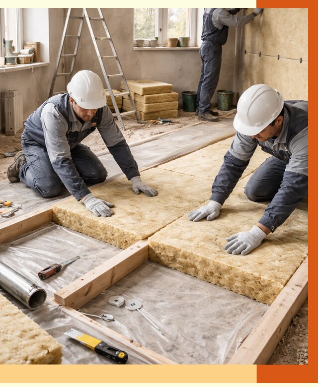 Восстановление теплоизоляции в Богородицке от 9083 руб. — ремонт утепления под ключ | ТепломастерБгд